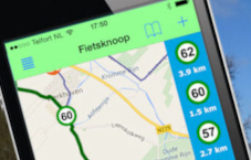 screenshot Fietsknoop app